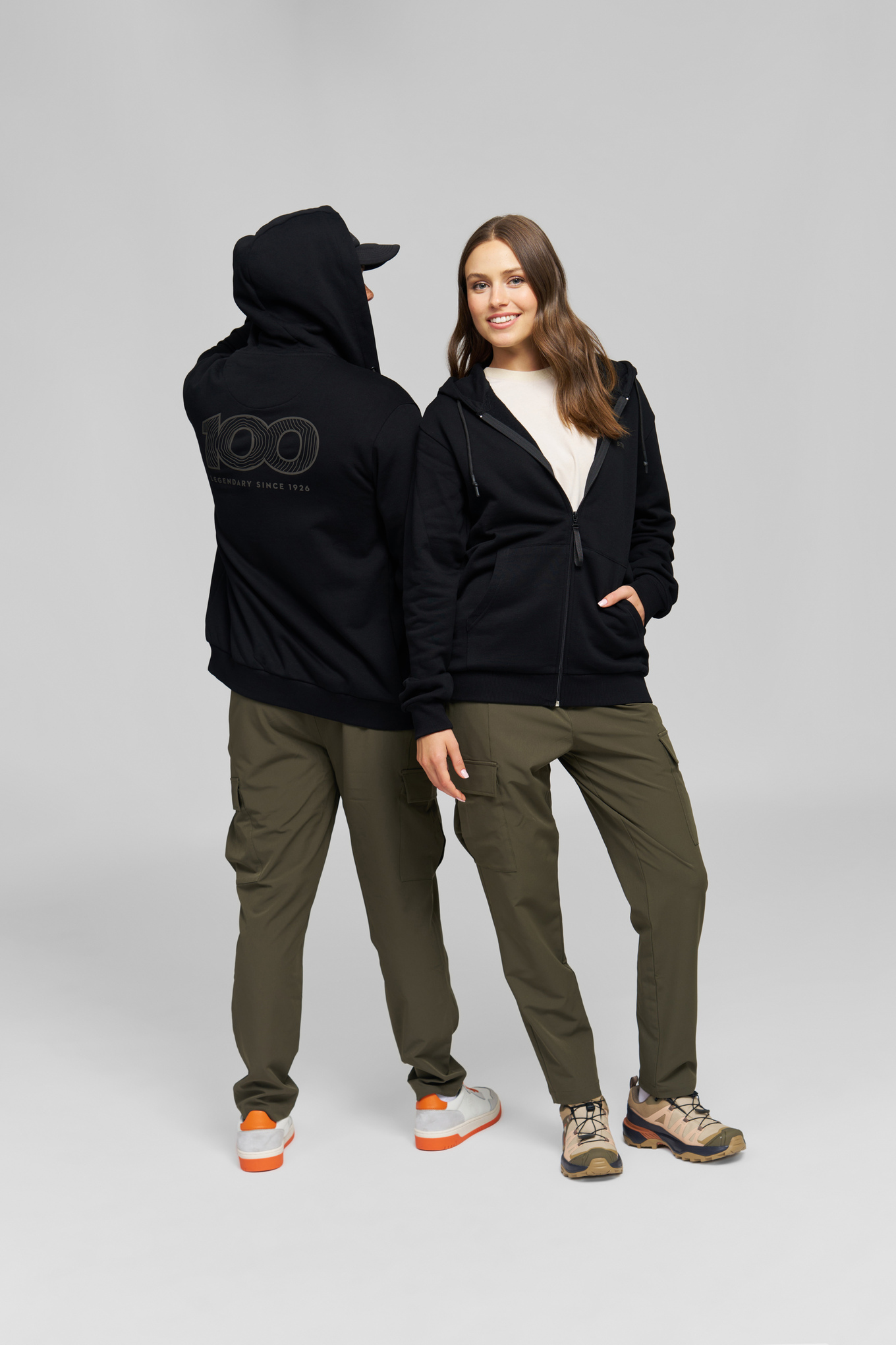 Hoodiejacke STIHL 100 REFLECTIVE Schwarz
