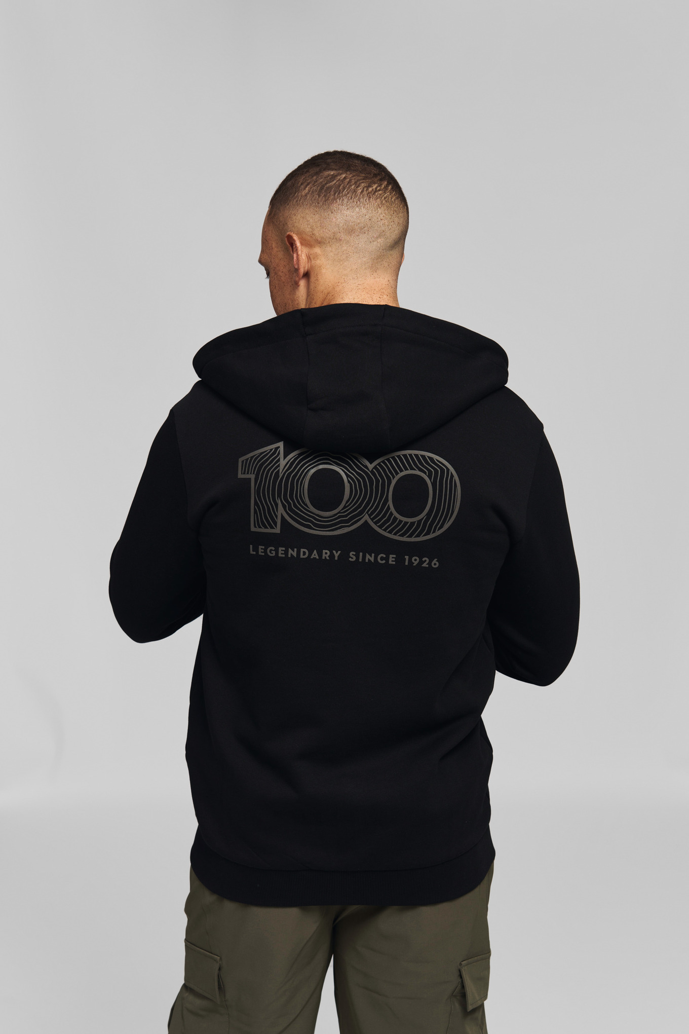 Hoodiejacke STIHL 100 REFLECTIVE Schwarz