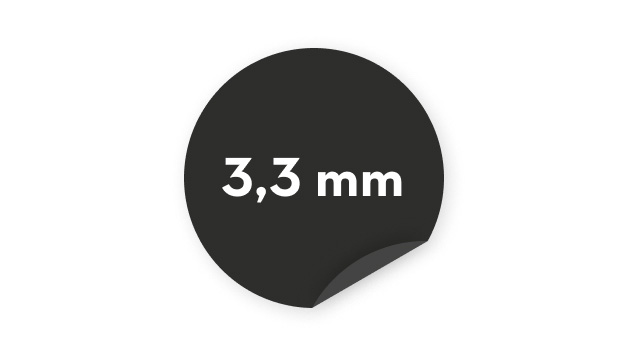 Icon Mähfaden schwarz
