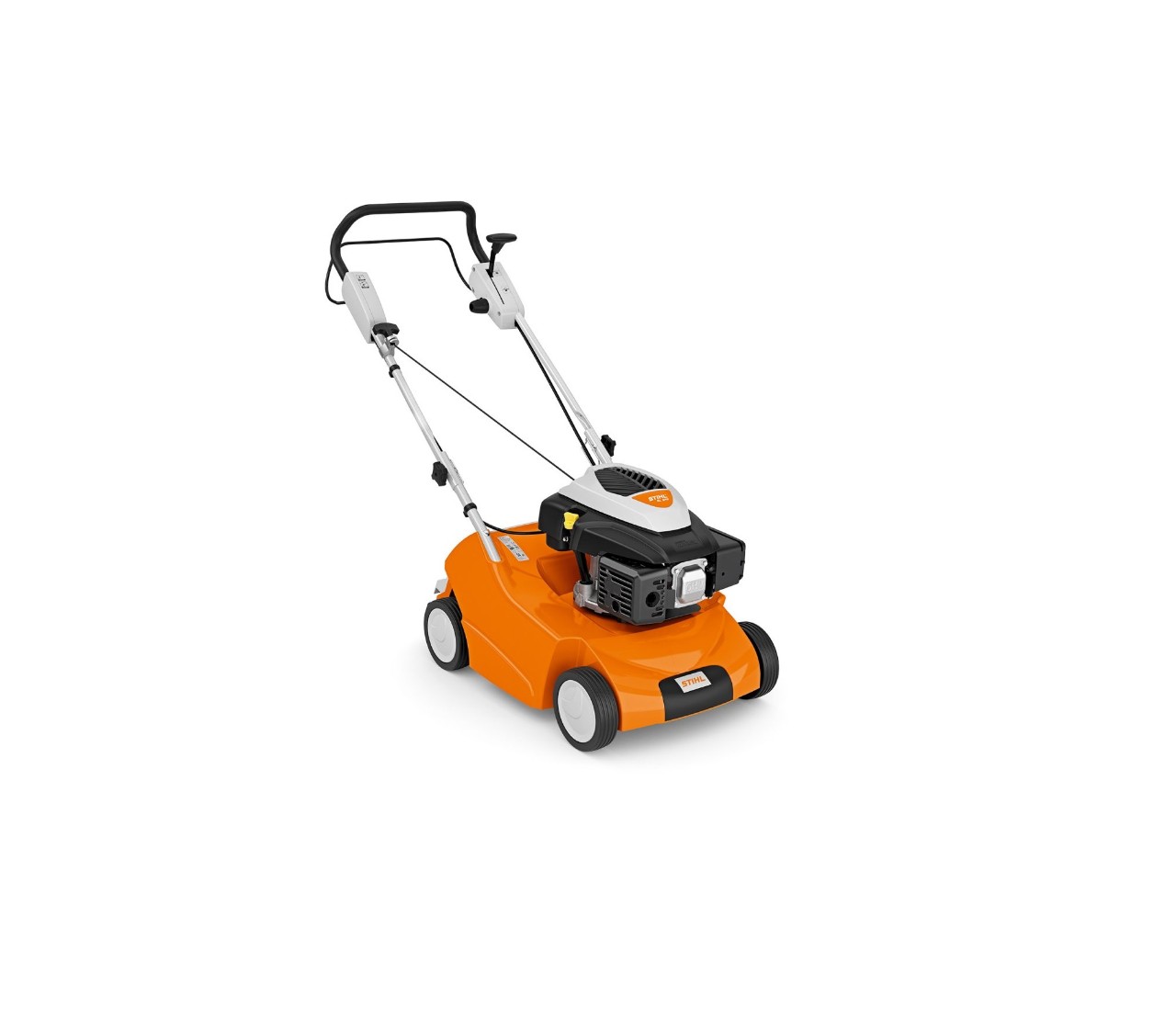 STIHL Rasenlüfter RLA 240 vor weißem Hintergrund