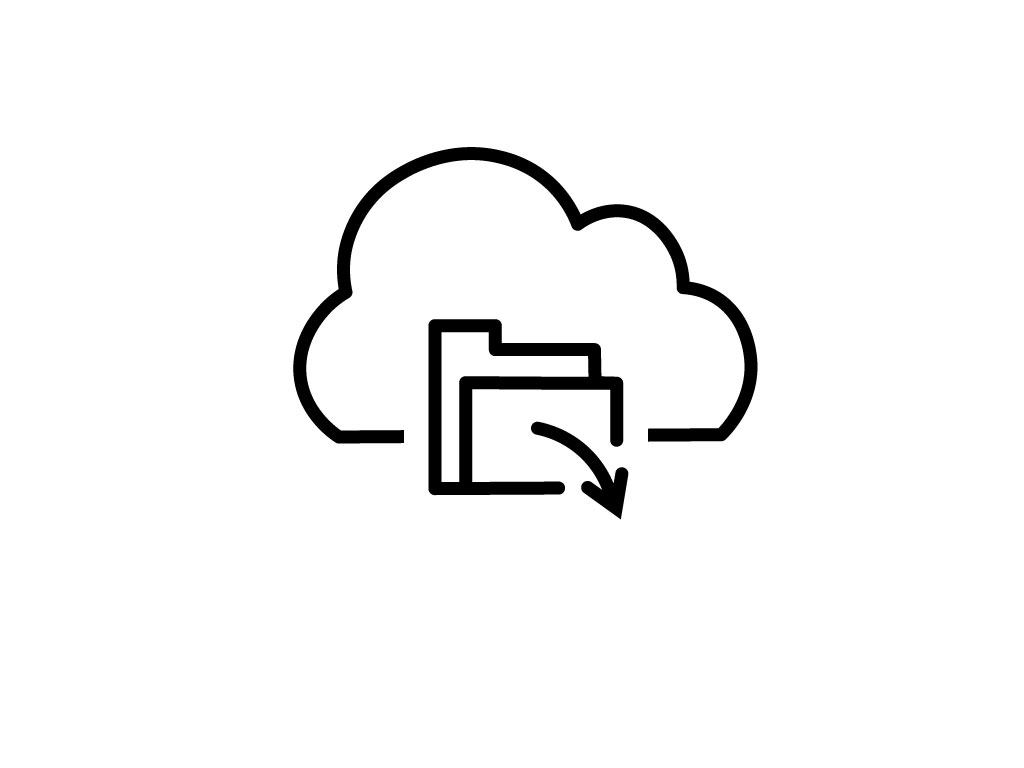 Icon Wolke