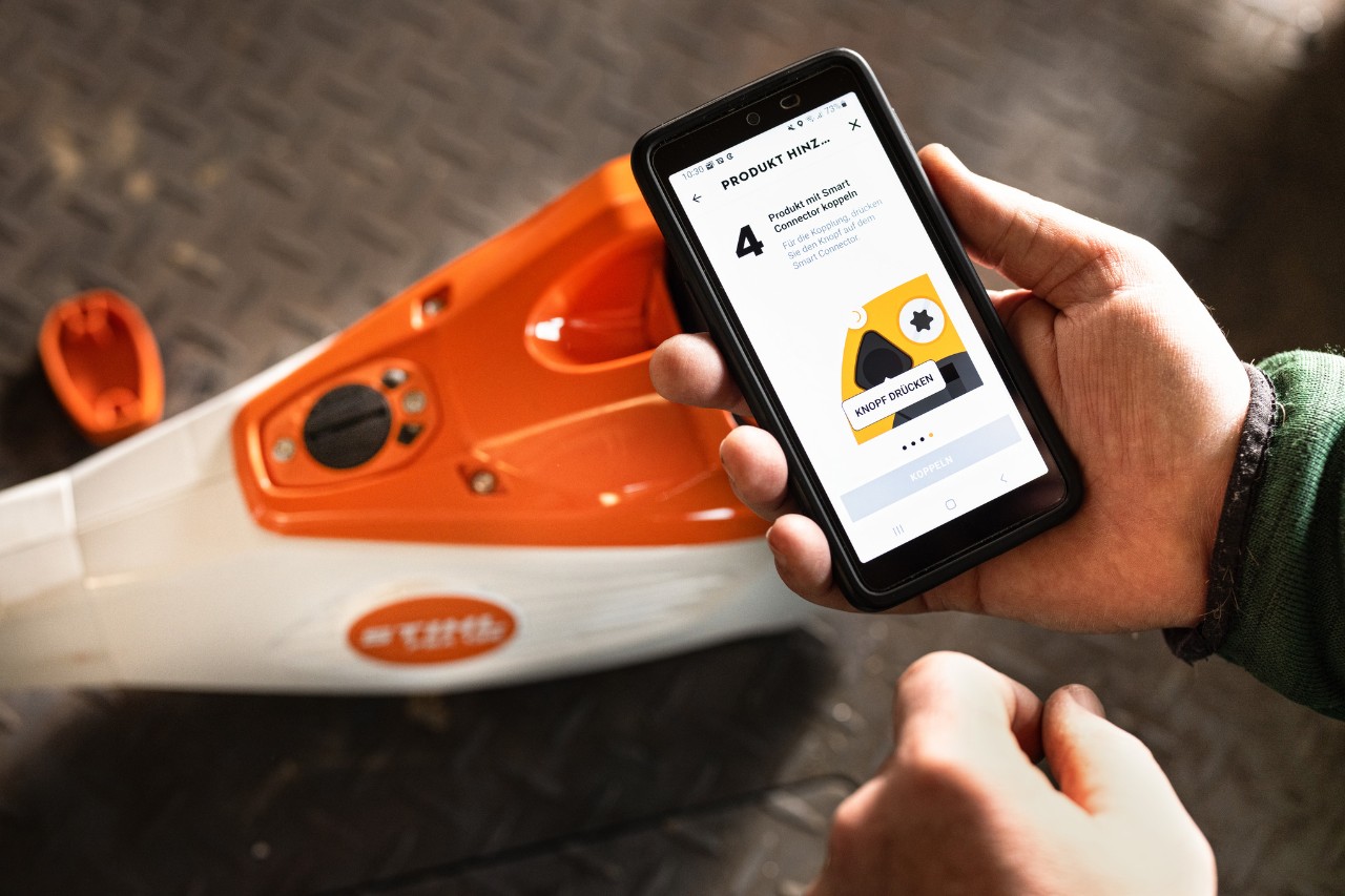 E1 GrünTeam, STIHL connected App