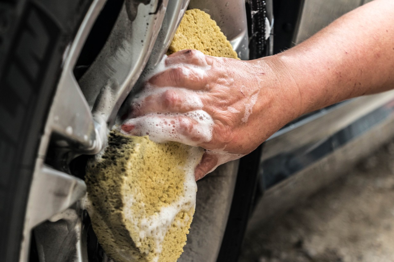 Auto waschen