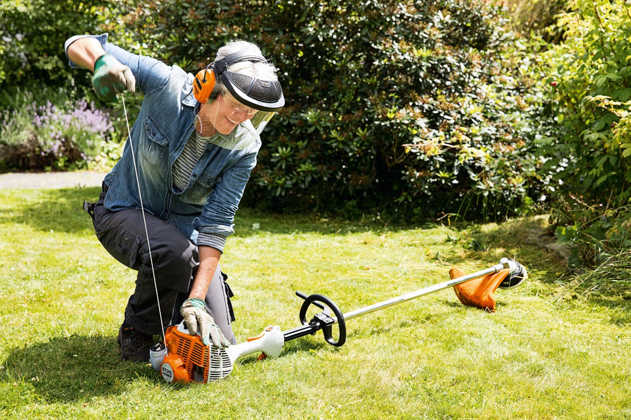 Gehörschutz bei der privaten Arbeit im Garten